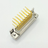 Connecteur électrique Micro-D J30J de haute qualité, connecteur de montage sur panneau PCB à angle droit J30J-31ZKW