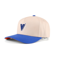 Gorras de Béisbol Unisex Personalizadas de Lujo con Hebilla de Cinturón Oxford, Logotipo Bordado, Diseño de Puntos, Sarga de Algodón Estructurada, 5 Paneles, Gorras Deportivas de 3 Tonos