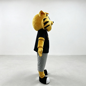 Personalizzazione della fabbrica festa mascotte sport a tema cartone animato maglie <span class=keywords><strong>leone</strong></span> leopardo mascotte costumi adulti - Product Image 2
