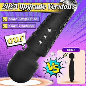 AITT Custom G Spot <span class=keywords><strong>Vibrator</strong></span> Wand 8 Kecepatan 20 Pola Getaran Stimulasi Klitoris Mainan Seks Dewasa USB Dapat Diisi Ulang IPX6 - Product Image 4
