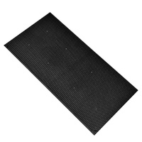 10 Stück Schwarze Kunststoff-Grundplatten 5,4mm, Bienenwaben-Honigrahmen, 16,73*8,3 Zoll Bienenstock-Grundplatten