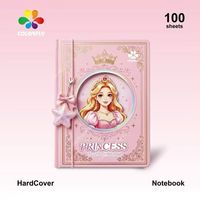 Ensemble de papeterie princesse rose mignon, carnet à spirales A5 couverture rigide avec trousse, stylo à bille, fournitures scolaires, prix d'usine