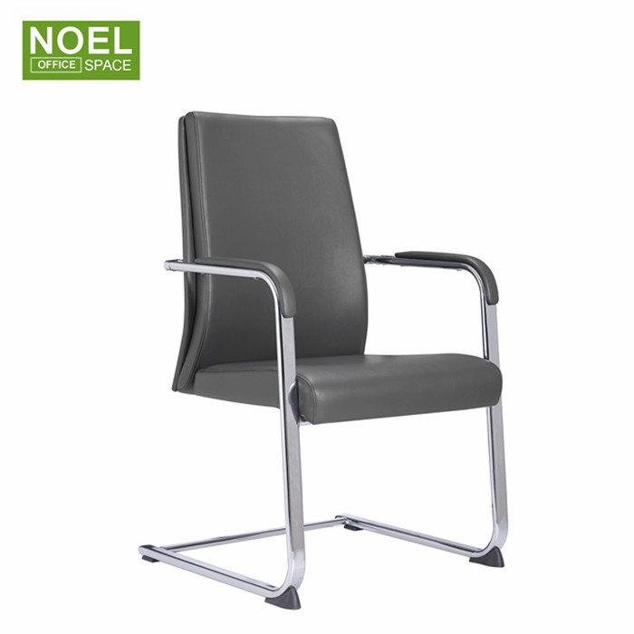 With high back head support manager office swivel chair leather