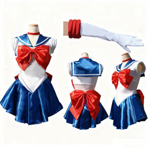 Costume Bay Sailor Femme Costume Tenue Classique pour Halloween Cosplay Événements à Thème Nautique Fêtes Performances et Rétro - Product Image 1