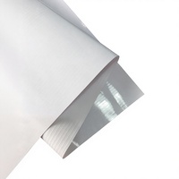 Matériaux d'impression numérique en PVC, bannière flexible frontlit laminée à chaud, rouleau blanc 280 g/m² pour la publicité extérieure