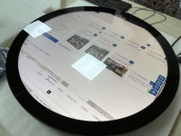 Affichage numérique Android LCD circulaire de 24 pouces