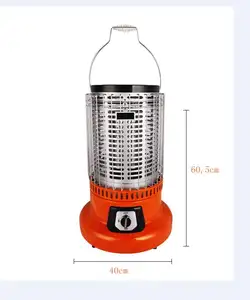 Outdoor Portable Gas Heater piezoelectric ignition Outdoor or home heating and cooking 2 in 1