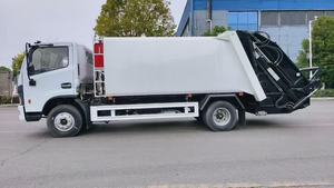 Camions à ordures compacteurs Dongfeng 4X2 de 10-12 mètres cubes vendus directement de l'usine chinoise. - Product Image 3