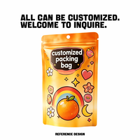Sachets Doypack refermables anti-odeur et anti-enfants, personnalisés, en PE Mylar, pour aliments pour animaux, chips et chewing-gum