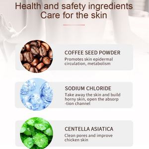 Exfoliante Corporal de Café Orgánico con Logotipo Privado Personalizado OEM, Limpia Profundamente e Ilumina la Piel Delicada - Product Image 3