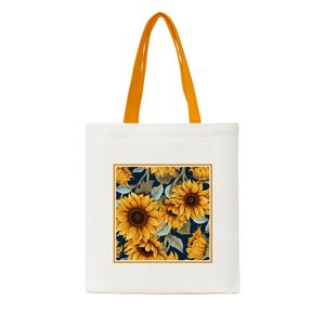 Bolsas de Playa de Lona de Algodón de Lujo Lavables y Reciclables de 35x40cm con Diseño Personalizable y Correa para el Hombro para Adultos - Product Image 5