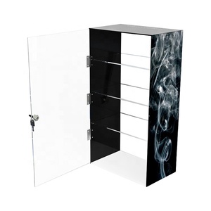 APEX厂家直销3层黑色亚克力品牌展示架带锁 - Product Image 3
