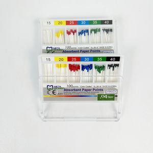 ISO CON 4% Puntos de gutapercha 6% 15-40 Cono 2% META BIOMED Papel absorbente Punto PP Papel absorbente - Product Image 1