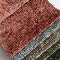 Tela de Chenilla 100% Poliéster, Tejida, Suave, Duradera, Transpirable, 350gsm, Oeko Tex, Ancho Personalizado, en Stock, para Tapicería de Sofás