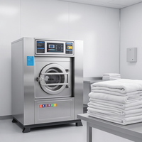 Fully Suspended Automatic Washer Extractor XTQ Series SUS304 PLC Control 15-150kg