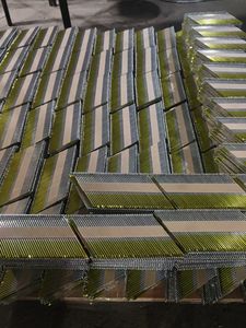 Top Qualität Günstiger Preis 34 Grad verzinkt 2 Zoll glatter Schaft Papier beschichtete Streifen nägel für Nagel pistole - Product Image 4