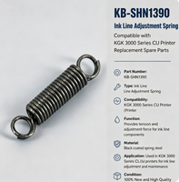 Ressort de réglage de ligne d'encre KB-SHN1390 compatible avec les imprimantes CIJ de la série KGK 3000 – Pièces de rechange
