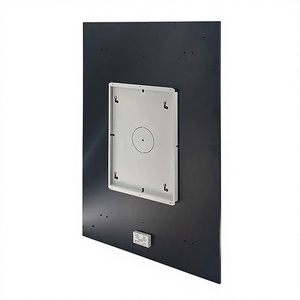 350W Black Aluminium Infrared Heating Panel Frameless Smart Solar Lighting Energy <b>Efficiency</b> Class Overheat Protection Ceiling - Product Image 4