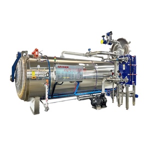 Hogedrukstoomretort voor complete sterilisatie van ingeblikte pasta- en kant-en-klare maaltijden voor een fabriek voor kant-en-klare maaltijden - Product Image 4