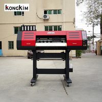Imprimante DTF KONGKIM à double tête Xp600 Machine d'impression 60cm A1 A2 30cm Imprimante DTF Machine d'impression de T-shirts
