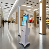 Scanner Android QR-Code de 21.5 pouces Machine de paiement en libre-service Kiosque d'impression A4 Distributeur automatique de billets à écran tactile