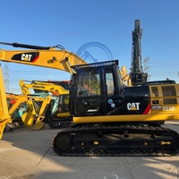 Excavatrice d'occasion Caterpillar CAT323D2 L 330D CAT323D2L du Japon, 20 tonnes, machine de terrassement d'occasion à vendre