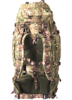 Sac à dos tactique CRIB Anaconda 70L grande capacité, imperméable et respirant, avec fermeture éclair et bandoulière, idéal pour la randonnée et le camping