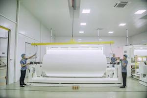 Rouleau géant de feuilles assouplissantes pour tissus, <span class=keywords><strong>meilleur</strong></span> prix usine, fabricant de rouleaux de feuilles assouplissantes, avec service personnalisé - Product Image 6