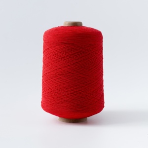 KNITJOY Livraison rapide chinoise 100 #   Fil de caoutchouc recouvert de latex, teint, à haute ténacité, filé en anneau, torsadé S/Z, pour chaussettes - Product Image 1
