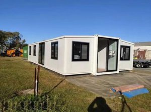 Casa Contenedor Prefabricada Expandible de Lujo de 20 pies/40 pies, Casa Móvil Pequeña de 2-3 Dormitorios, Hoteles, Edificio de Oficinas, Panel Sándwich Duradero - Product Image 6