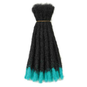 <span class=keywords><strong>Extensiones</strong></span> de Cabello Trenzado a Crochet Estilo Dreadlocks Africanos Hechas a Mano para <span class=keywords><strong>Hombre</strong></span>, Estilo Maya Hip-Hop, Cabello Trenzado Reggae para <span class=keywords><strong>Hombre</strong></span> Negro - Product Image 1