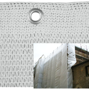 Filet de protection pour échafaudage blanc 1.8x10m pour outil de tournage - Product Image 1