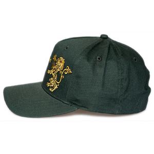 Casquette de baseball de luxe sportive brodée de lion vert foncé rétro vintage de haute qualité Fabrication en gros - Product Image 3