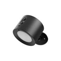 Applique murale LED rotative magnétique 360° rechargeable, à intensité variable, avec télécommande, lumière d'ambiance nocturne