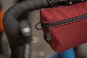 OEM tas setang sepeda depan modis untuk sepeda gunung, tas kantong stang sepeda