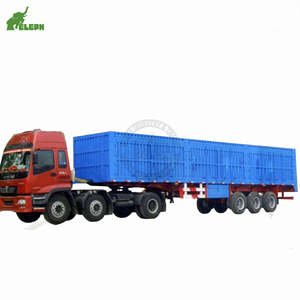 Van khô loại hộp Trailer 45ft van hộp <span class=keywords><strong>container</strong></span> Trailer cho bán - Product Image 6
