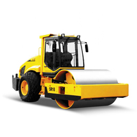 Compacteur vibrant à tambour unique SR18 de 18 tonnes, compacteur de sol robuste pour chantier de construction