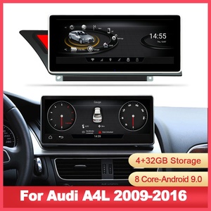 YZG 10.25'' 8 Core Android 10 Carplay 4+32/64GB Multimedia Radio <span class=keywords><strong>DVD</strong></span> Player Navigation Android for Audi A4 B8 B7 B6 2009-2016 - Product Image 2