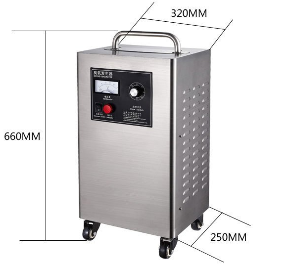 Zc004 Generador esterilizador de aire de ozono Esterilización Cosméticos Embalaje de alimentos Taller Espacio