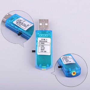 เครื่องจำลองการบิน 8 in 1 สำหรับ Phrc Xtrc G3 G4 Aero Fpv Sim พร้อมอินเทอร์เฟซ USB ใช้ได้ทั้งในร่มและกลางแจ้ง - Product Image 1