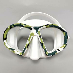 HD Anti-Fog Silicone <b>Waterproof</b> Diving Mask & Snorkeling Goggles with UV Protection Large Frame for Adults Men Women Swimming - Product Image 2
