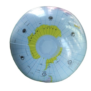 Spot gros 16 pouces PVC version anglaise gonflable globe carte ballon de plage <span class=keywords><strong>géographie</strong></span> enseignement jouet - Product Image 1