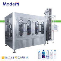 Machine automatique rotative de remplissage et de bouchage de bouteilles pour bouteilles en plastique, bière, huile, eau, boissons, ligne de production d'emballage