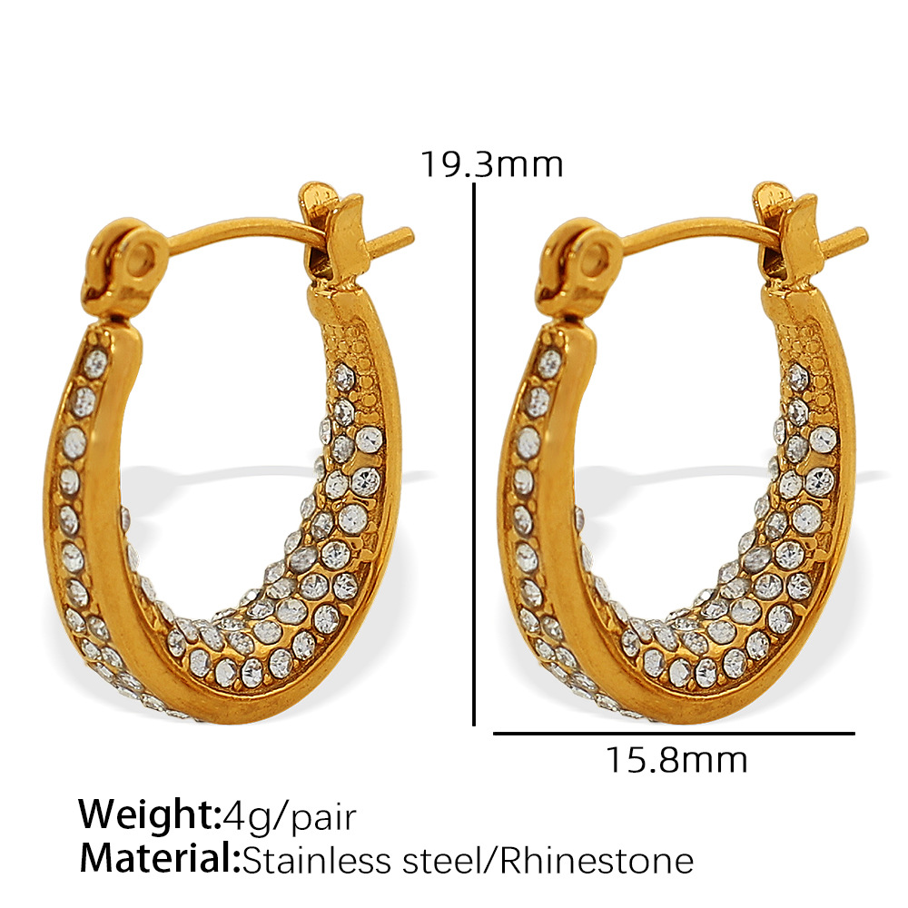 EH417 Gold Earrings