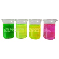 Le liquide de refroidissement utilise un colorant fluorescent jaune-vert; l'antigel et le liquide de coupe utilisent un colorant vert fluorescent à haute concentration.