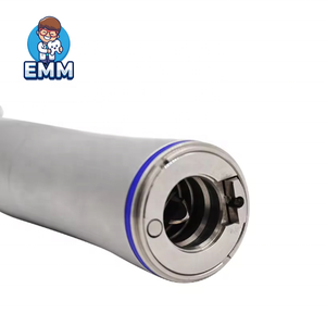 Đầu tay khoan nha khoa quang học 1:1 với khớp nối sợi quang, nút nhấn FG1.6mm, tốc độ thấp, làm bằng thép không gỉ. - Product Image 3