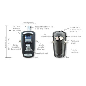 Alpha SADPmini2 Handheld Dew Point Meter 0.820 ppm V Real Time <b>Monitoring</b> Moisture Measurement - Product Image 4