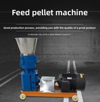 Machine à granulés d'aliments pour animaux faite maison à bas prix et petite capacité, pour la transformation des aliments pour bétail et volailles dans les zones agricoles rurales