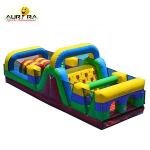 Obstáculos inflables para adultos, pista de obstáculos inflable, juego deportivo de carreras - Product Image 4