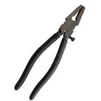 Pince à bijoux multifonctionnelle pour électricien, coupe-fil robuste en acier nickel-chrome, outil de bijouterie, étau à tirer les fils avec vis